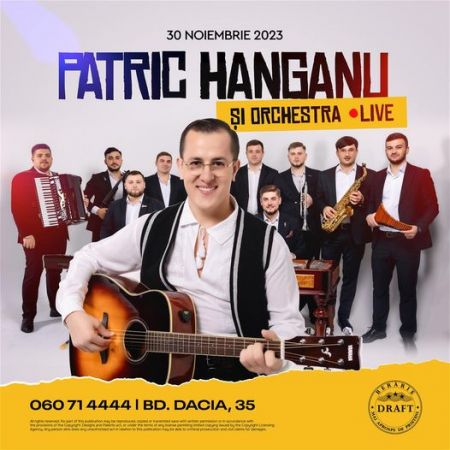 Patric Hanganu împreună cu Orchestra