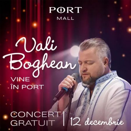 Vali Boghean vine în PORT