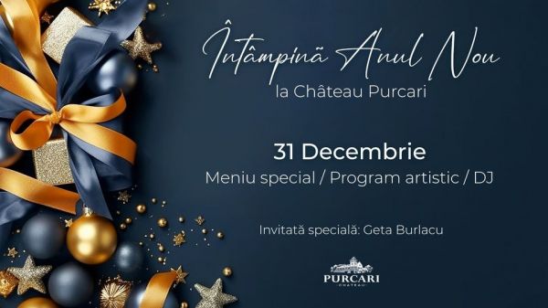 Revelion cu Geta Burlacu la Château Purcari