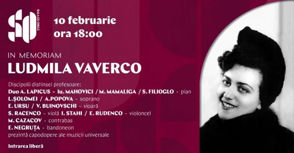 In memoriam  LUDMILA VAVERCO