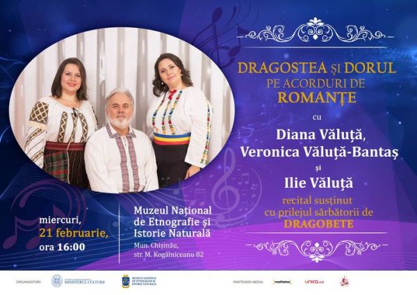 Dragostea și dorul pe acorduri de romanțe