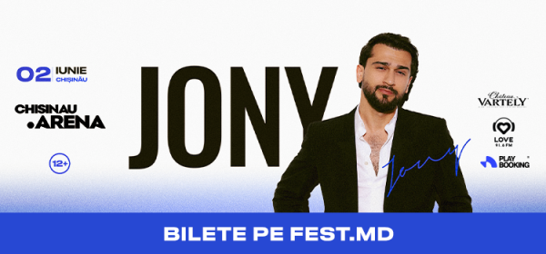 JONY la Chișinău