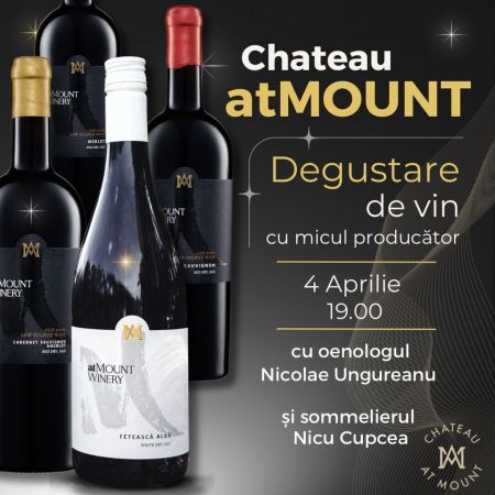 Degustarea Vinurilor Chateau At Mount!
