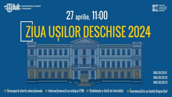 Ziua Ușilor Deschise la UTM