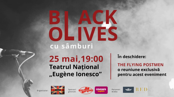 Black Olives (UK) + The Flying Postmen - concert live exclusiv la Chisinau