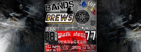 Bands & Brews - Walk Alone EP Release
