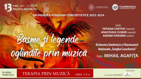Închiderea Stagiunii Concertistice 2023-2024 - Basme și legende prin muzică