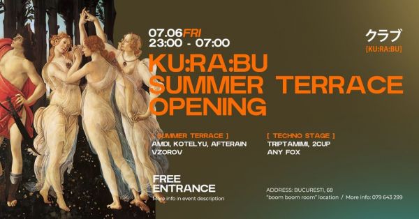 Kurabu Summer Terrace Opening