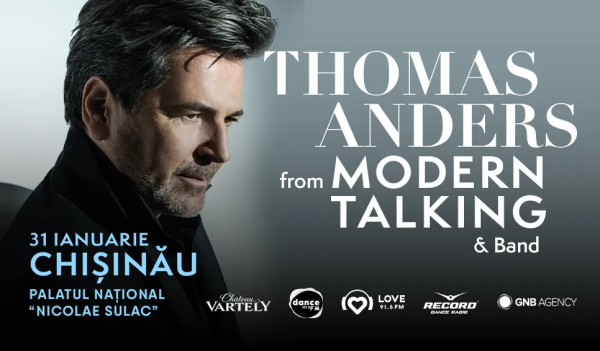 Thomas Anders returns to Chisinau!