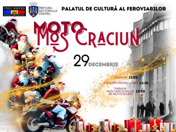 Moto Moș Crăciun