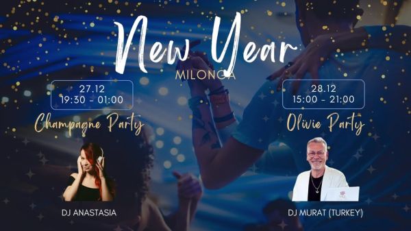 Champagne and Olivie parties