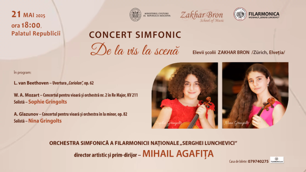 Concert Simfonic | De la vis la scenă