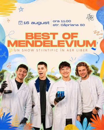 Научное шоу „Best of MENDELEVIUM”
