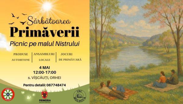 Праздник Весны: Пикник на берегу Днестра