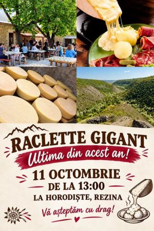 RACLETTE GIGANTĂ