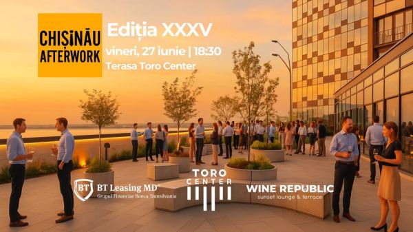 Chișinău Afterwork: Networking la un pahar de vin