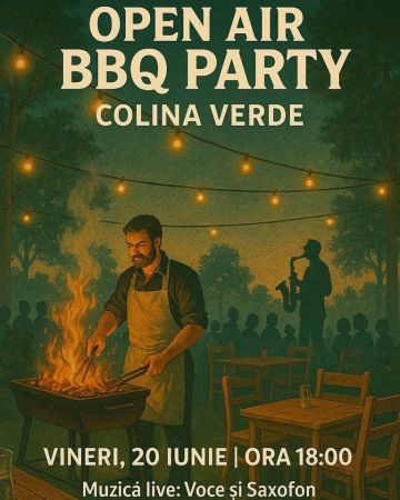 Open Air BBQ Party la Colina Verde