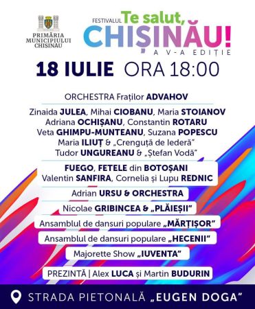 Festivalul „Te salut, Chișinău!” 2025