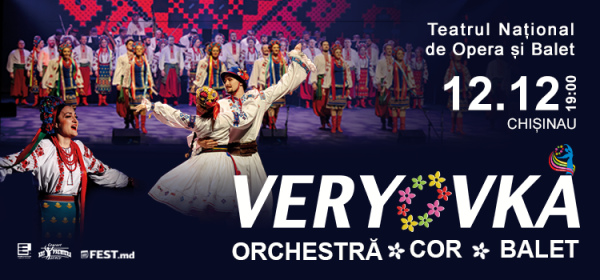 Corul Grigoriy Veryovka la Chișinău!