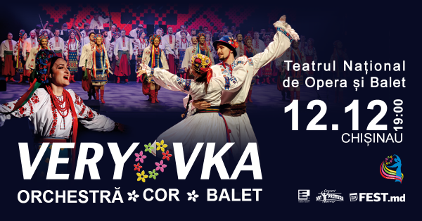 Corul Grigoriy Veryovka la Chișinău!