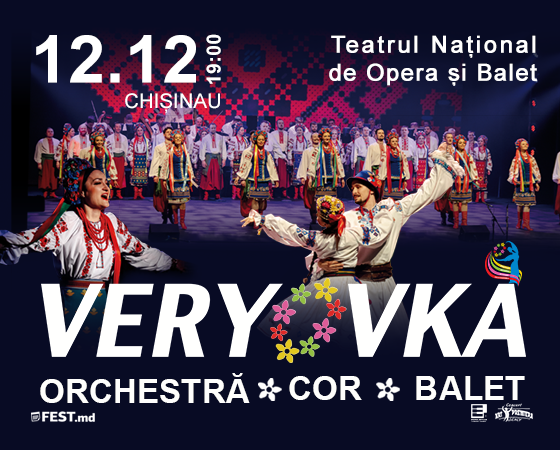 Corul Grigoriy Veryovka la Chișinău!