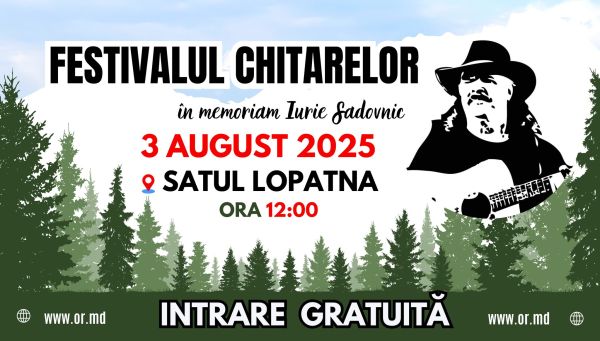 Guitar Festival "In Memoriam Iurie Sadovnic Orheianu"
