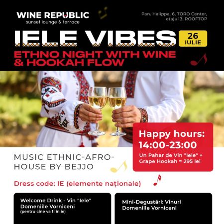 IELE VIBES – Ethno Night with Wine & Hookah Flow