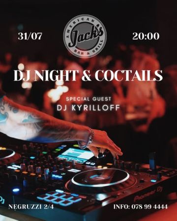 Dj Night and Cocktails