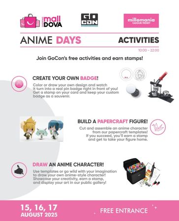 ANIME DAYS at Shopping MallDova