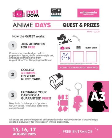 ANIME DAYS at Shopping MallDova