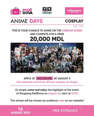 ANIME DAYS at Shopping MallDova
