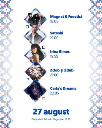 Concert for the Independence Day of Moldova 2025