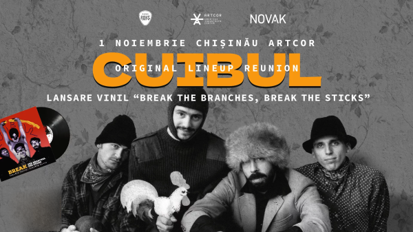 CUIBUL LIVE: LANSAREA ALBUMULUI BREAK THE BRANCHES, BREAK THE STICKS PE VINYL