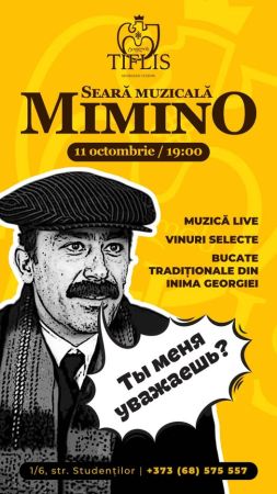 Seară muzicală „Mimino”