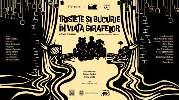 Tristețe și bucurie în viața girafelor.