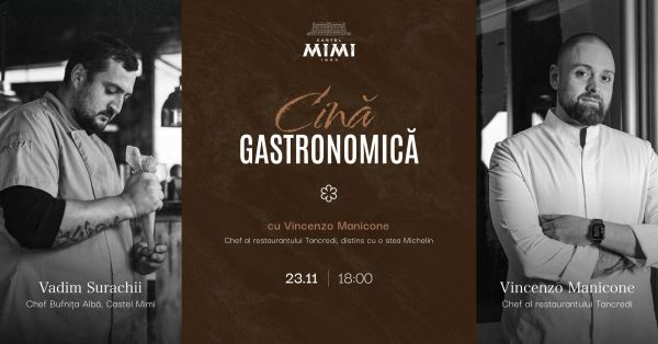 Cină Gastronomică cu Vincenzo Manicone