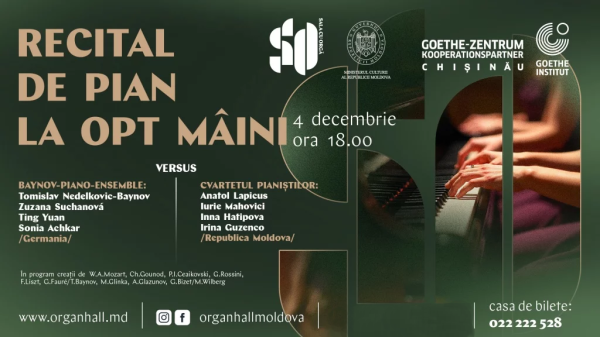 Eight-hand piano recital