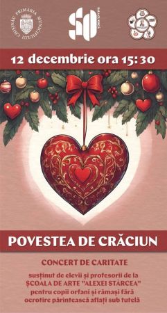 Poveste de Crăciun - concert de caritate