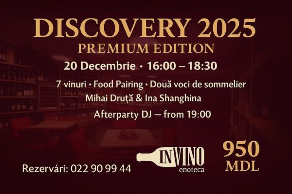 DISCOVERY 2025 – Premium Edition @ INVINO