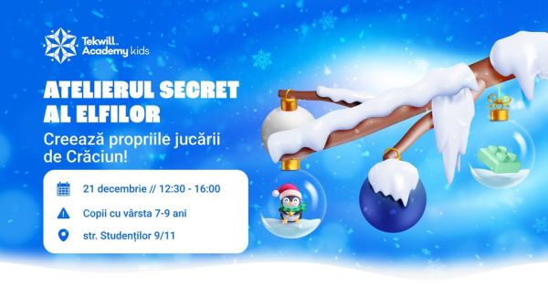 THE SECRET ELVES' WORKSHOP - Create your own Christmas toys!