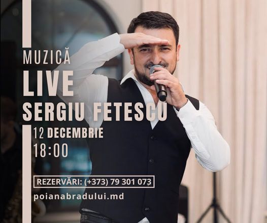 Live music with Sergiu Fetescu