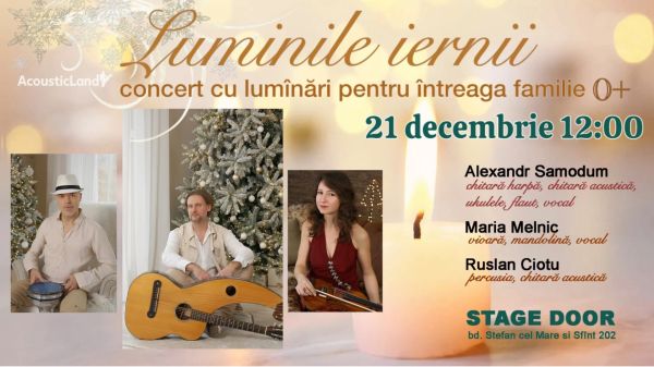 Luminile Iernii - concert cu lumînări pentru întreaga familie
