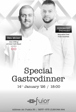 MICHELIN GASTRODINNER: London × Chisinau