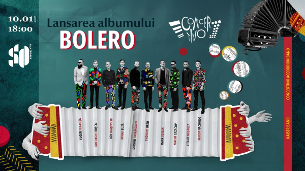 Lansarea albumului Bolero. Concertino Accordion Band