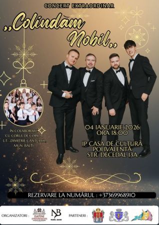 Concertul extraordinar „Colindăm Nobil”