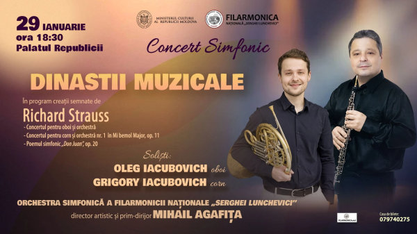 CONCERT SIMFONIC: DINASTII MUZICALE