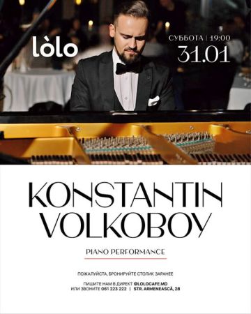 Konstantin Volkoboy - Piano Performance
