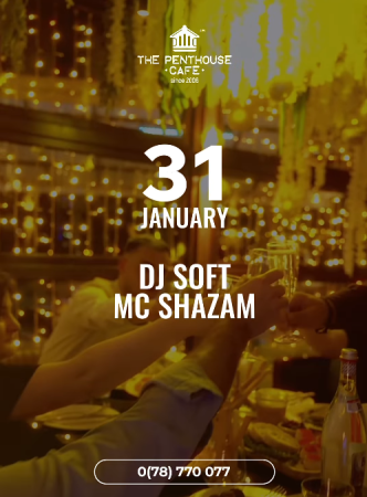 Evening at The Penthouse Cafe