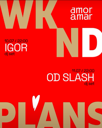 Weekend la Amor Amar