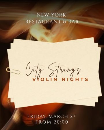 Live Music at New York Restaurant & Bar